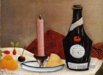  primitivismus - Die rosa Kerze 1910 Henri Rousseau Post Impressionismus Naive Primitivismus